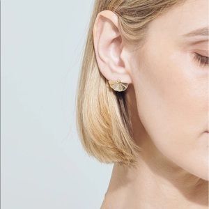 Aurate Sensu Earrings in Vermeil